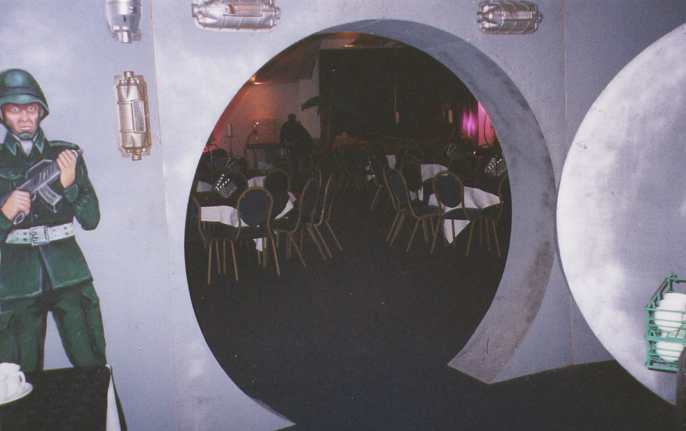 James bond party theme Vault Door