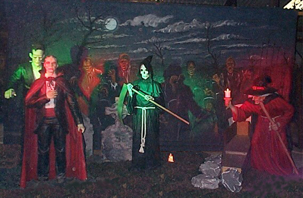 Halloween theme Horror Scene