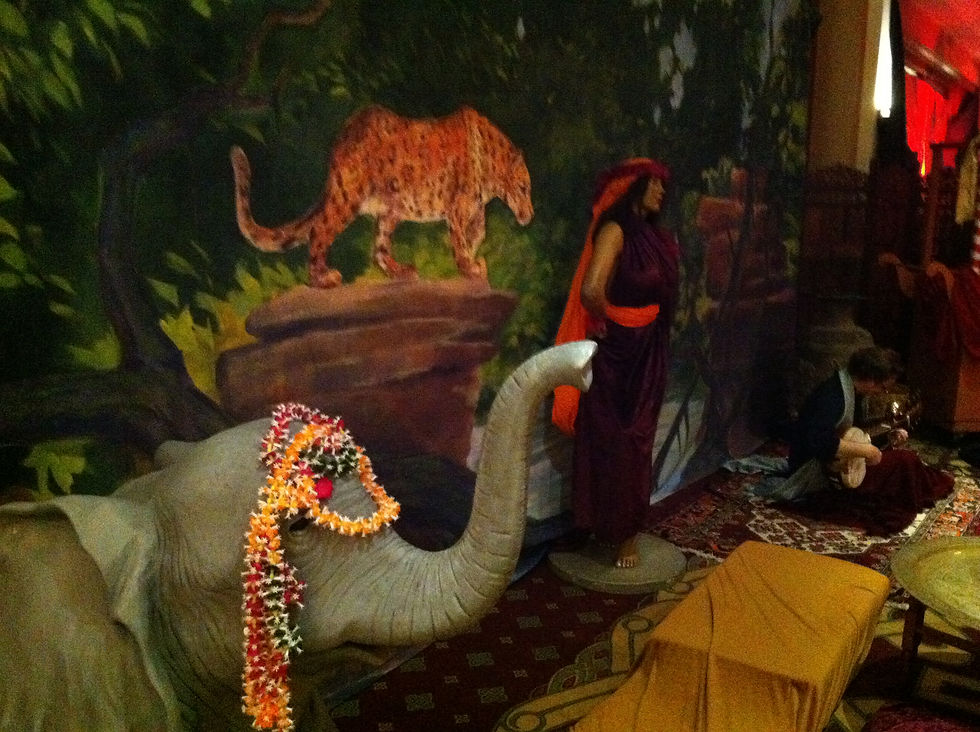 Bollywood theme life size animals