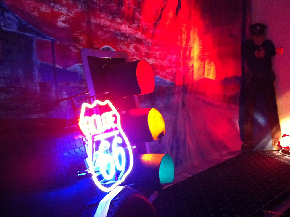 Las Vegas lighting effects party