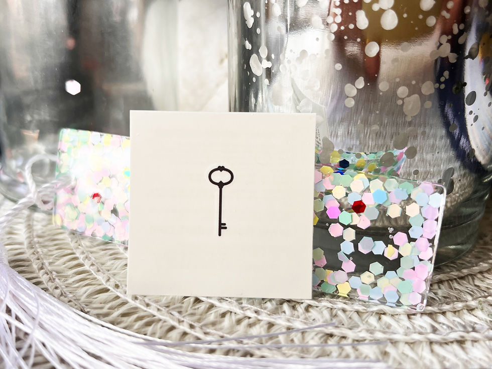 Thumbnail: Temporary Tattoo  Love Key
