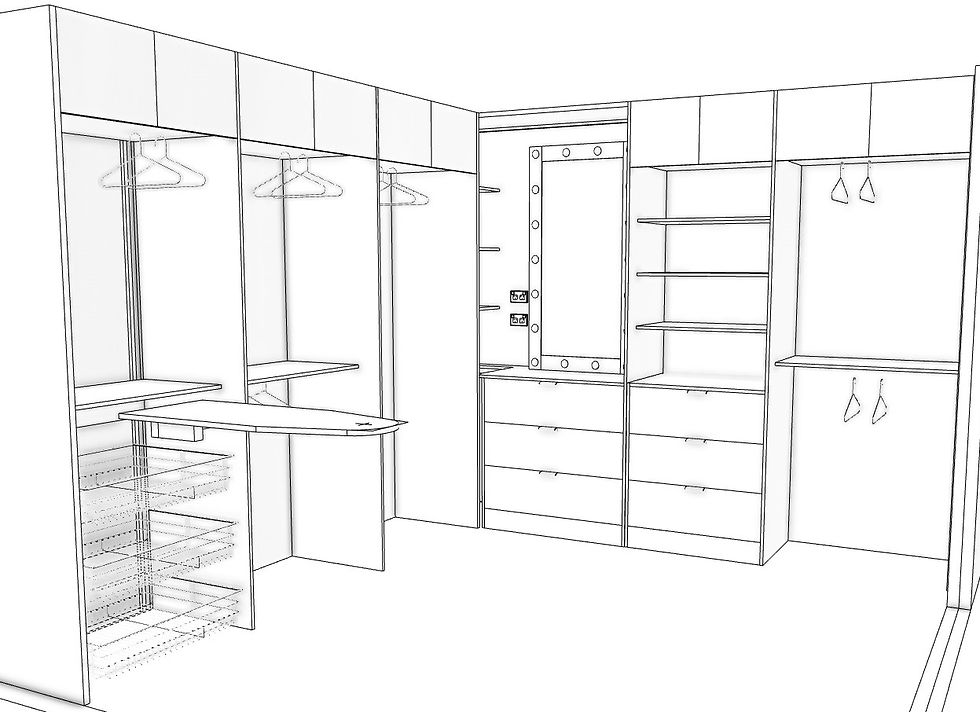 iron while in dressing room