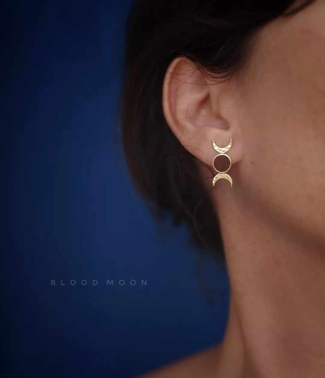 Blood Moon Studs