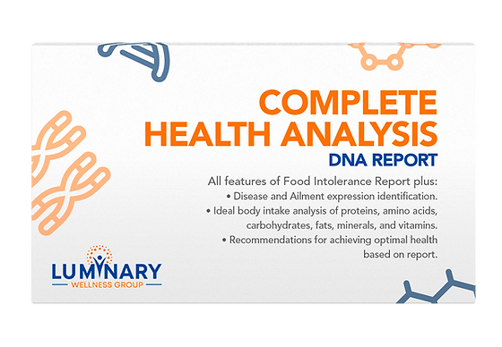 health analysis report luminary wellness