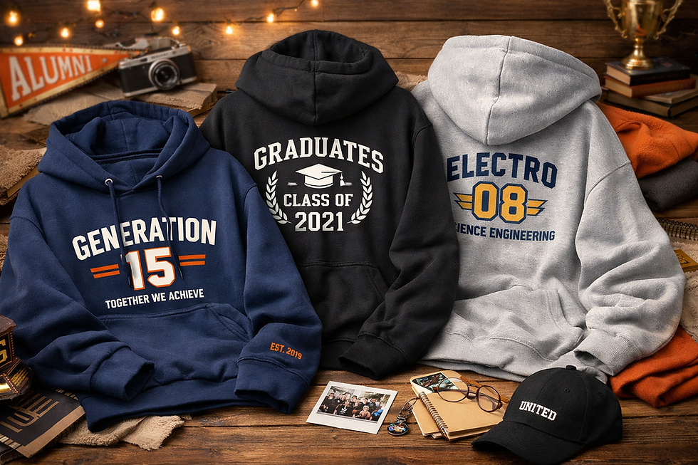 Kenapa Hoodie Seragaman Angkatan Selalu Jadi Barang Paling Berkesan? Padahal Cuma Hoodie Biasa