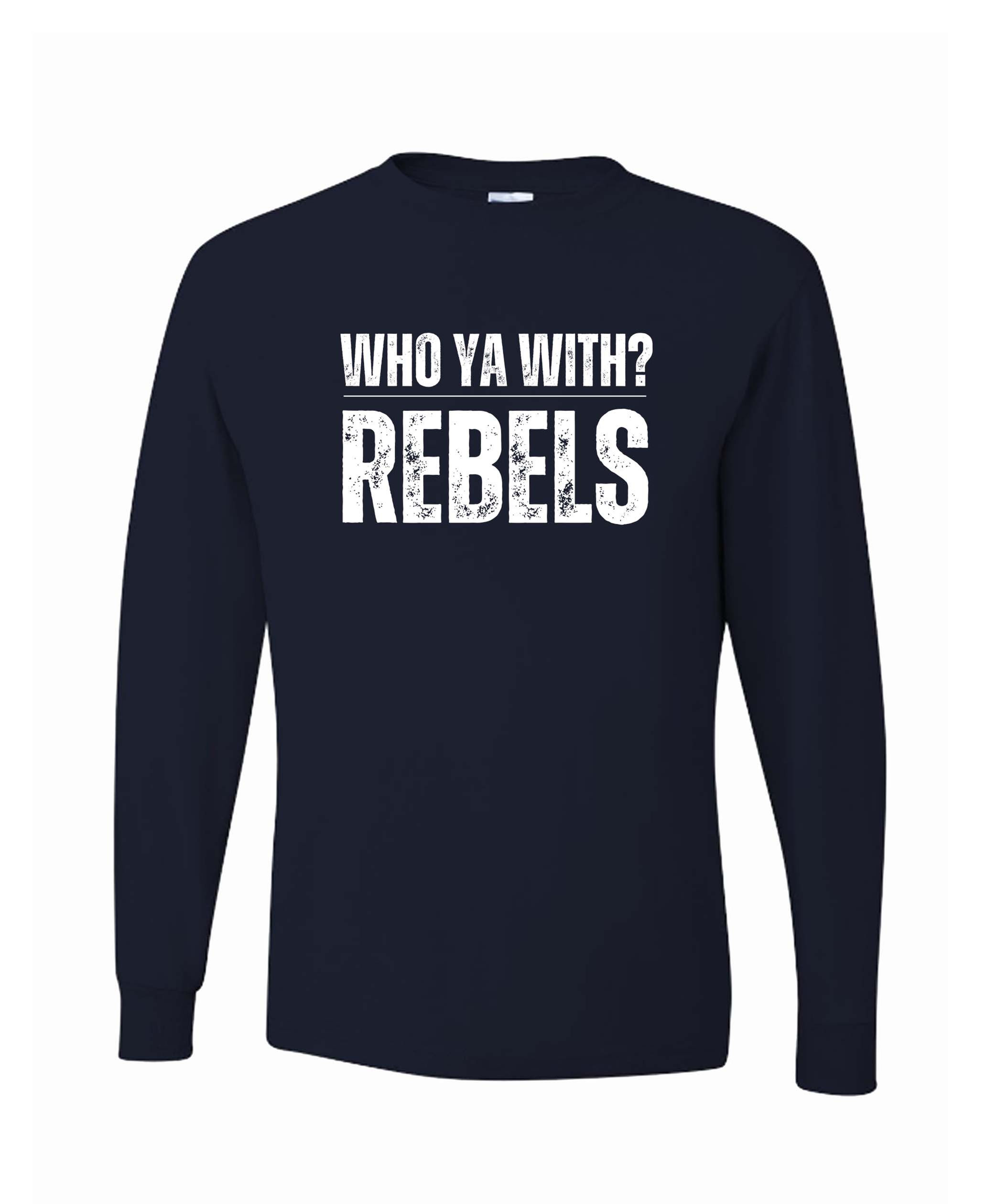 Who Ya With? Long Sleeve Tee