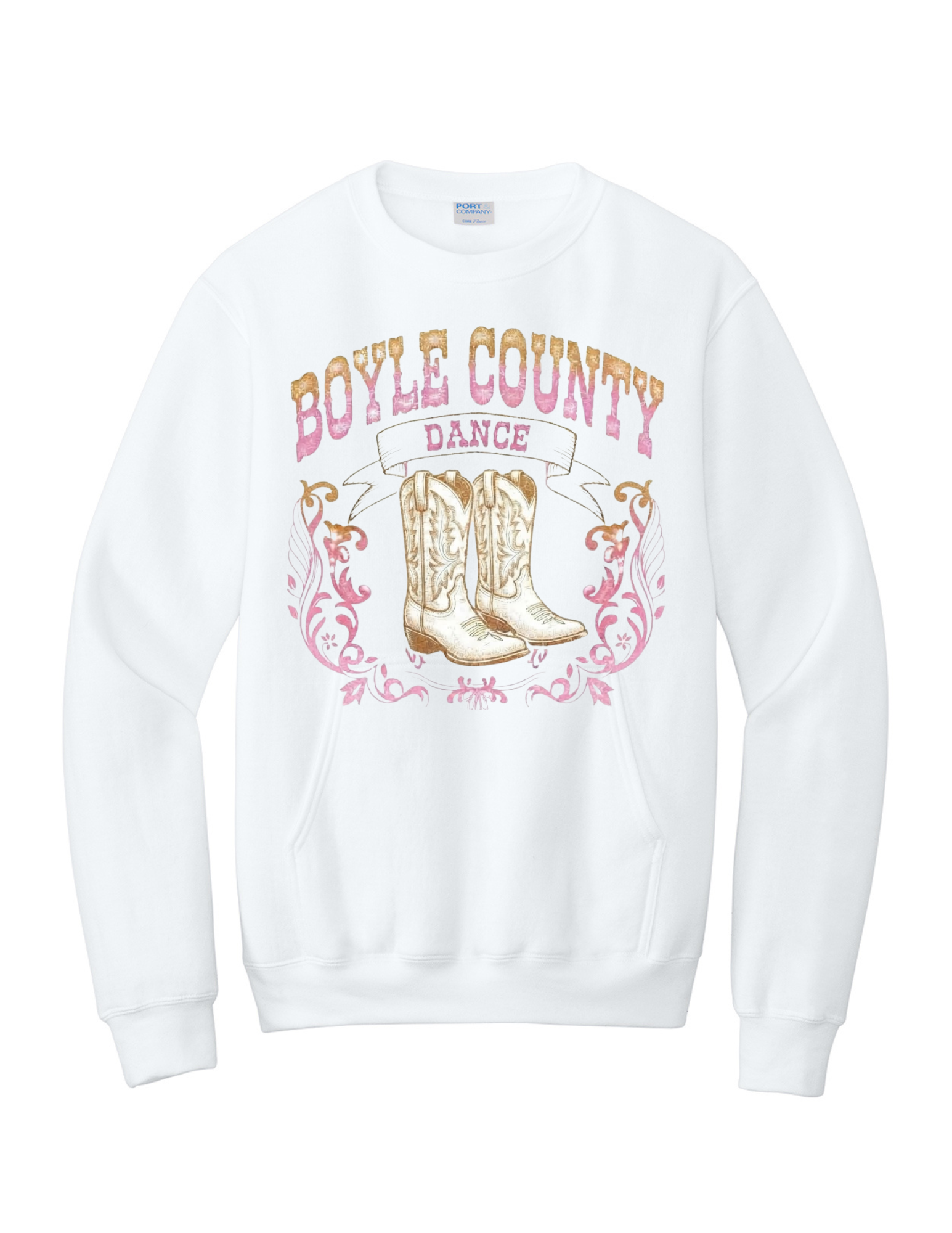 Boyle County Dance Western Crew Sweatshirt