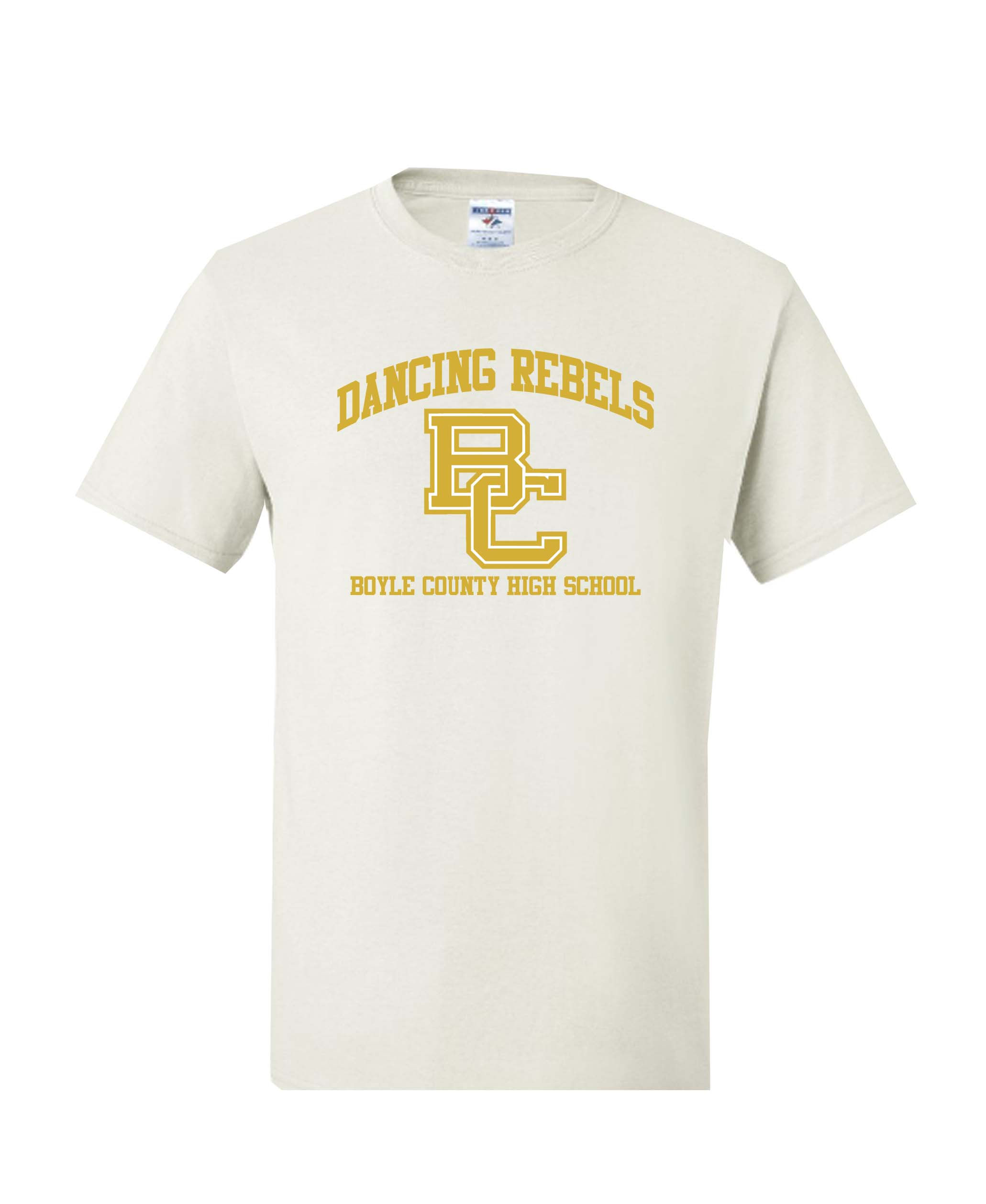 Official Dancing Rebels White Short Sleeve Tee