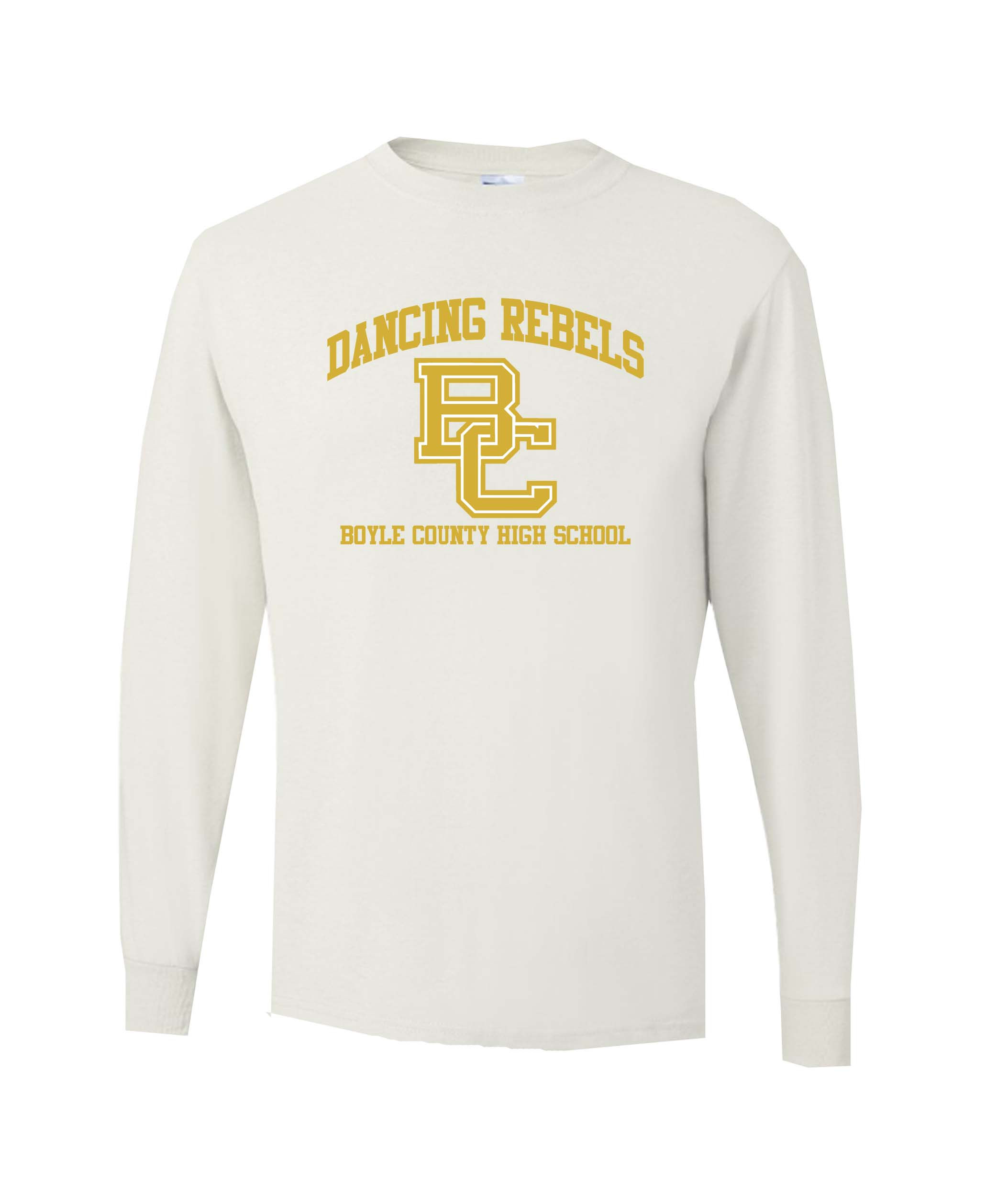 Official Dancing Rebels White Long Sleeve Tee