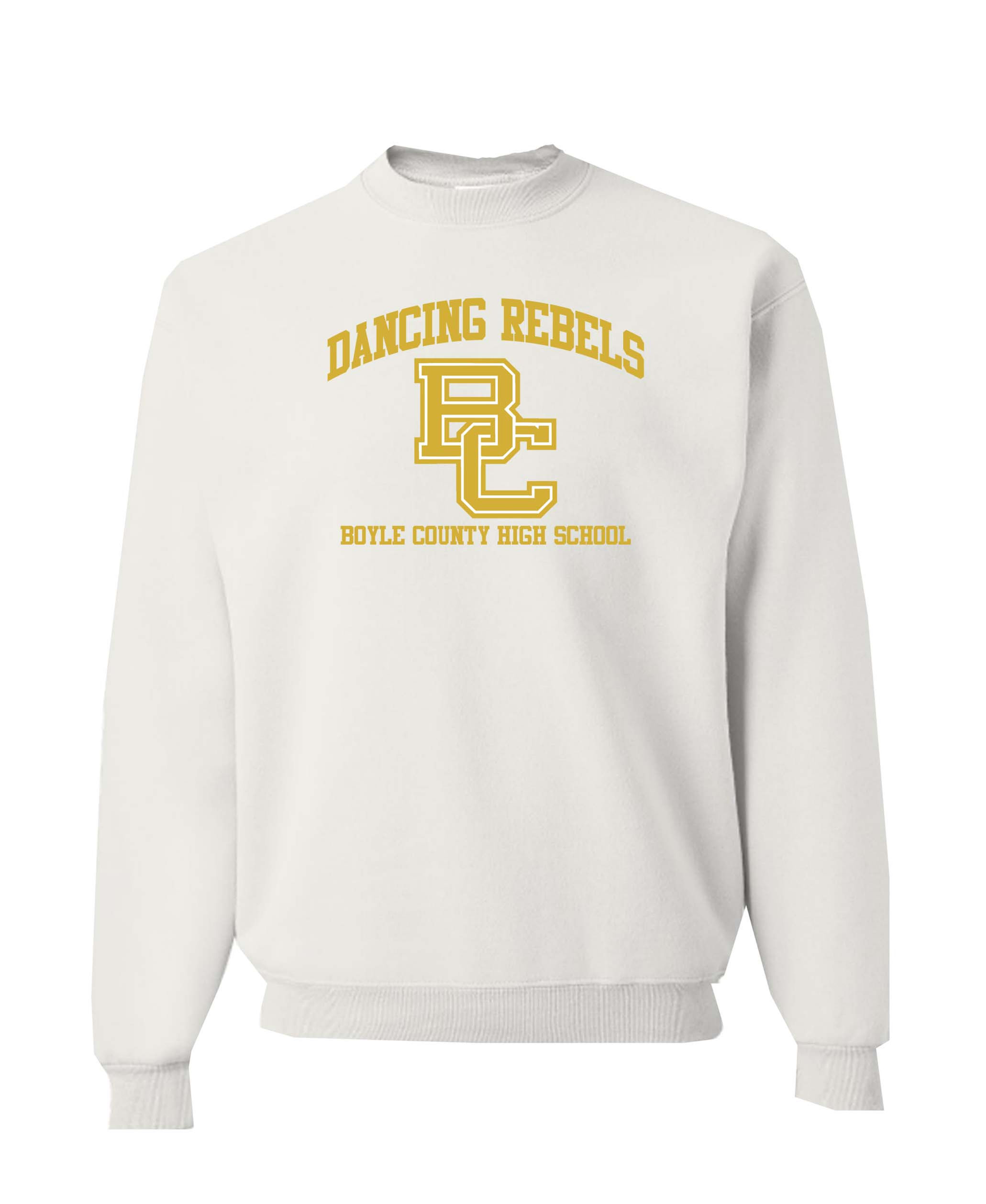 Official Dancing Rebels White Crew Sweatshirt