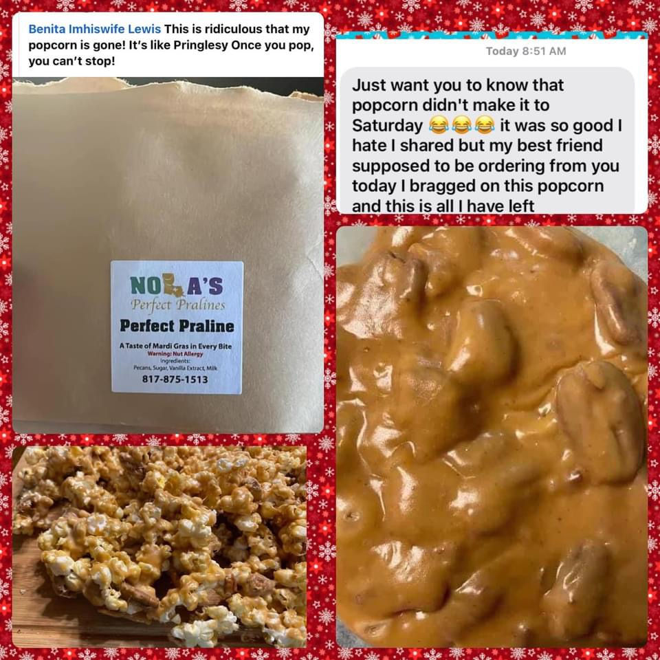 Thumbnail: Praline Covered Popcorn 10/$40