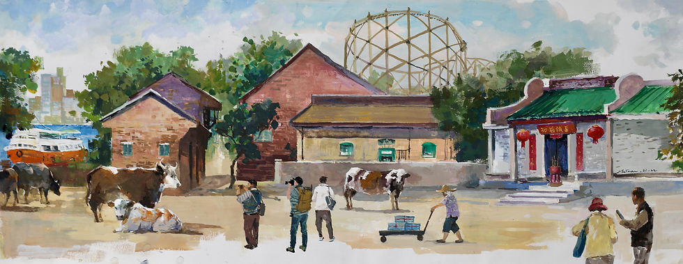 往昔牛棚藝術村、城隍廟