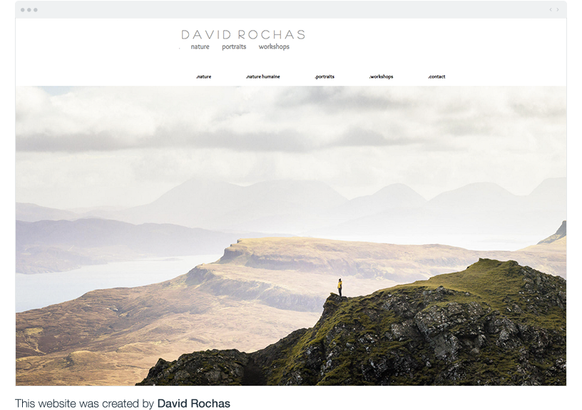 Photography websites Photography Portfolio site