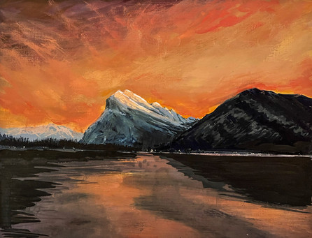 Vermillion Reflections