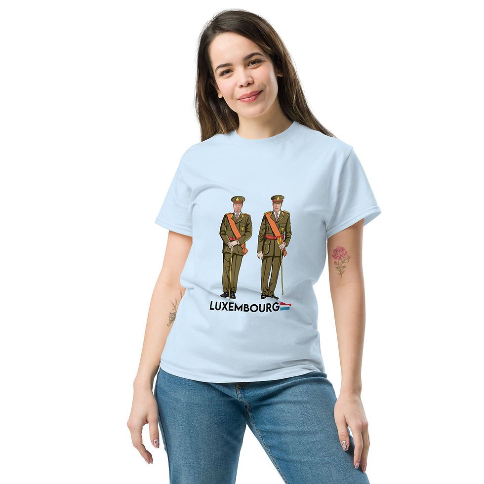 Thumbnail: T-Shirts - Grand Duke Guillaume & Grand Duke Henri