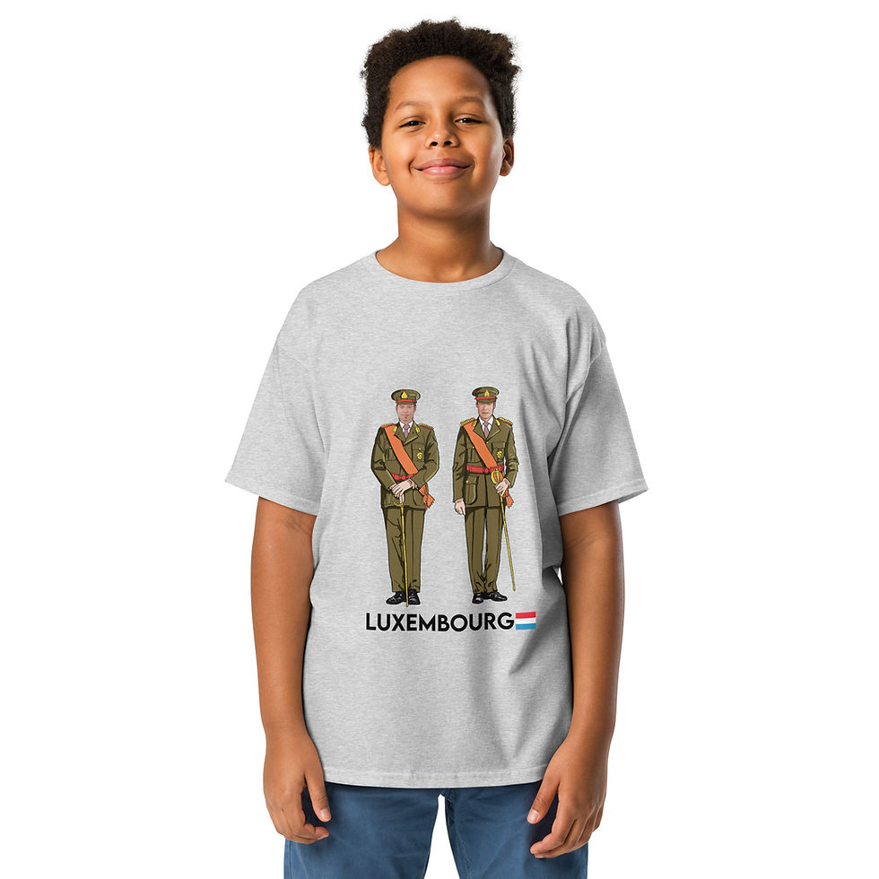 Thumbnail: T-Shirts Kids - Grand Duke Guillaume & Grand Duke Henri