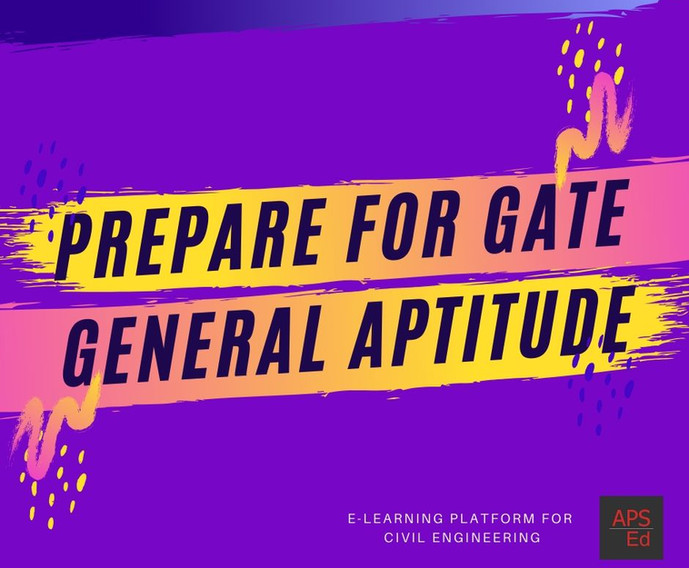 Prepare For GATE General Aptitude