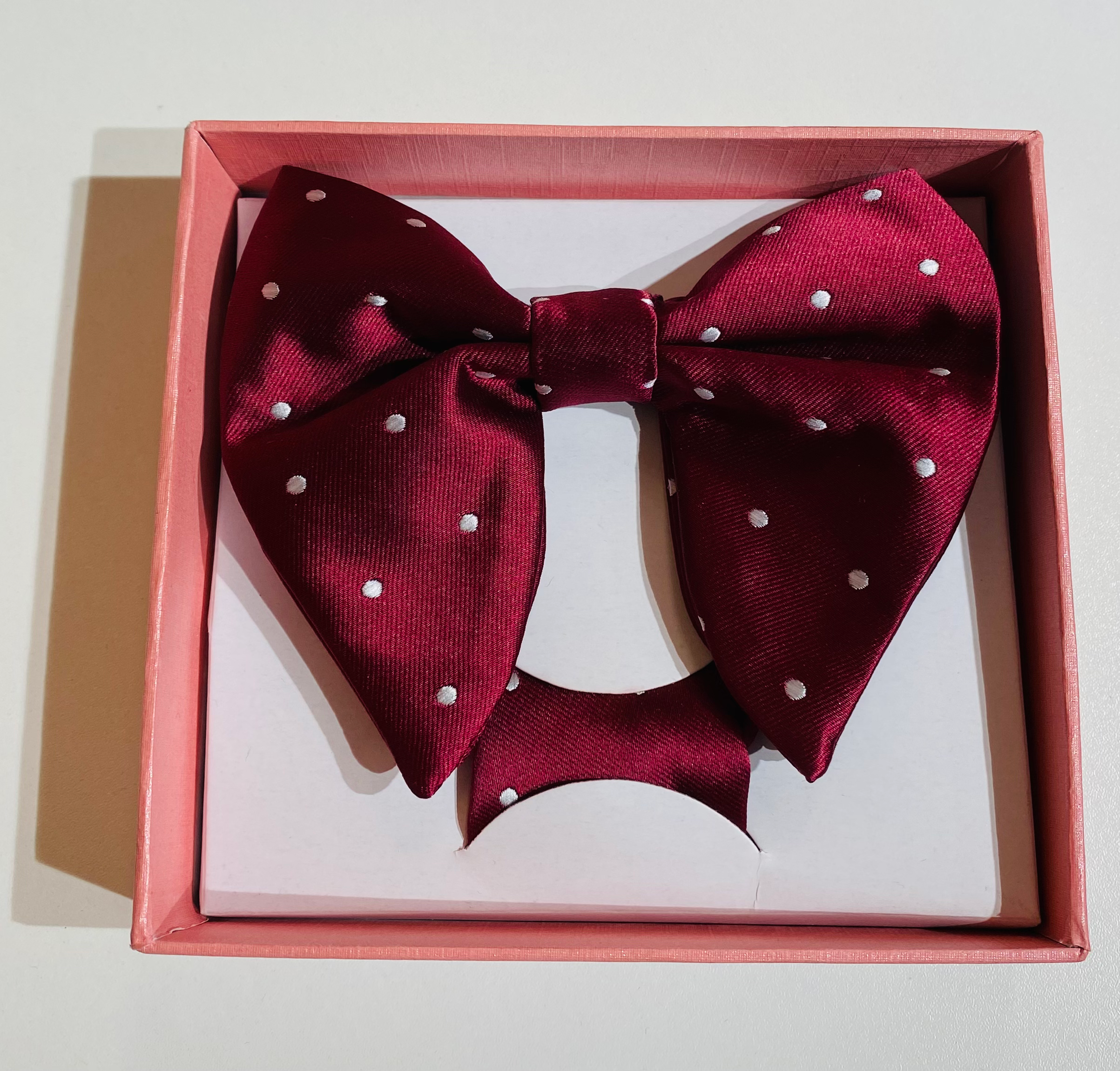 Maroon Bow Tie