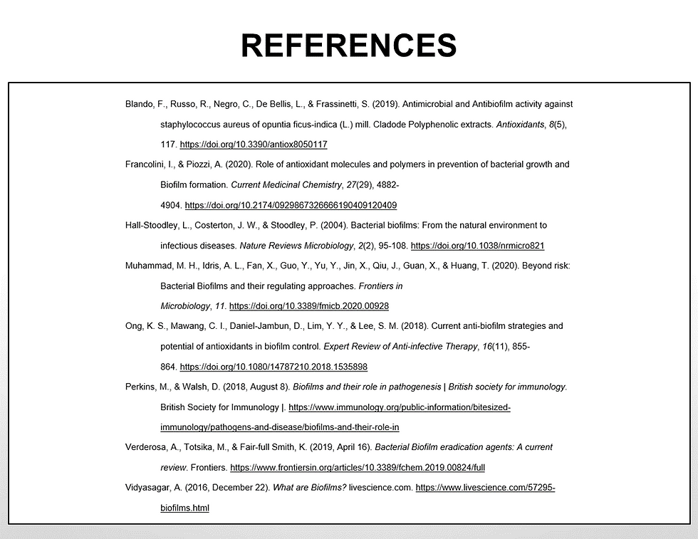References