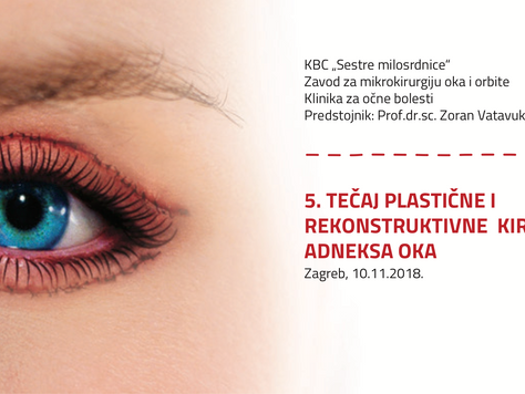 Bazični tečaj iz plastične i rekonstruktivne kirurgije adneksa oka