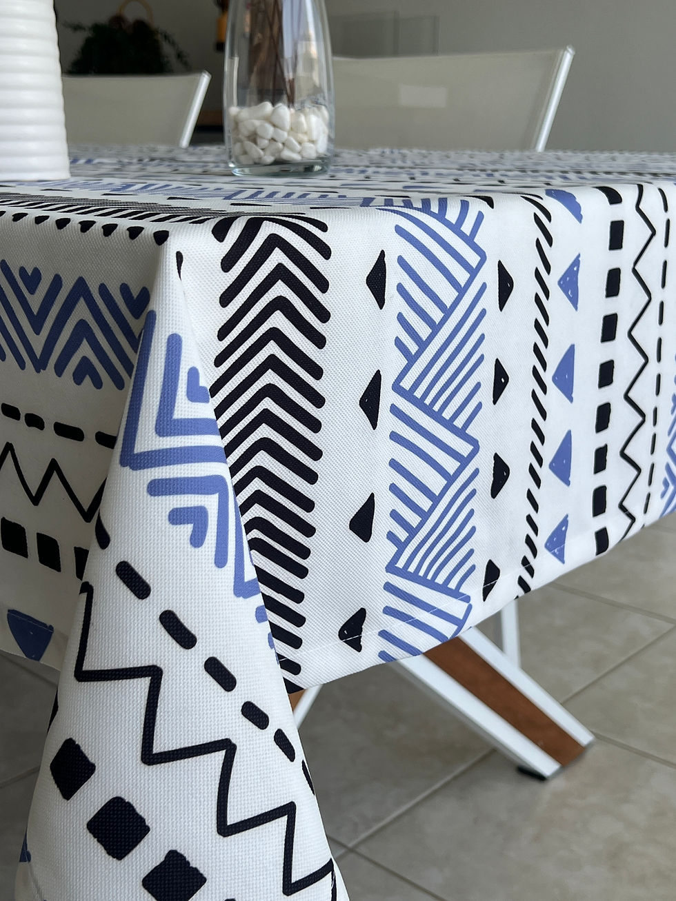 Küçük resim: Bohem Desen Masa Örtüsü