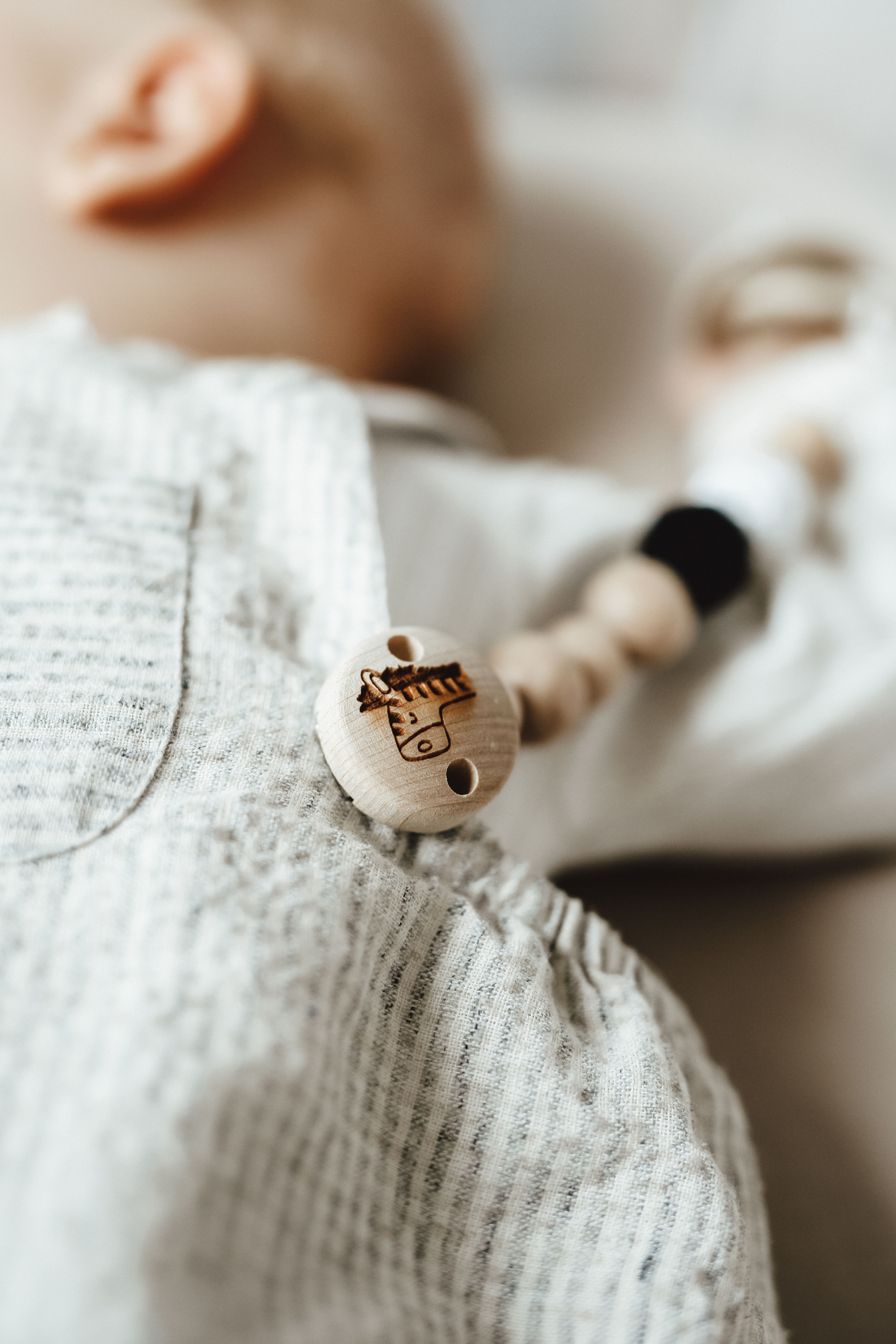 Schnullerkette - Zebra Ziggy