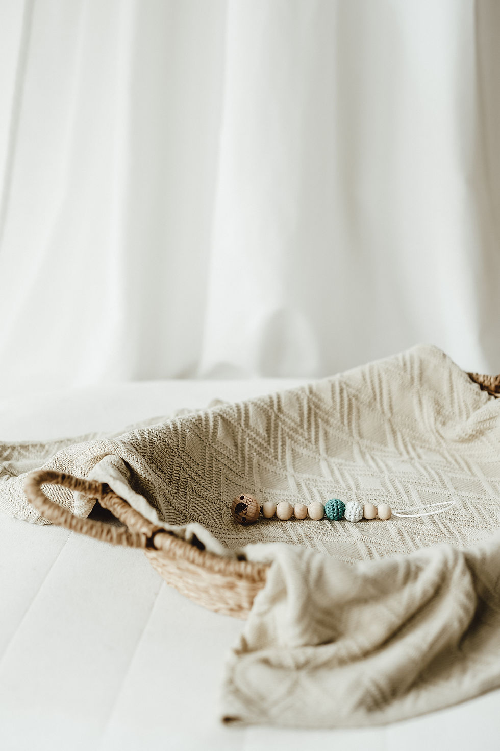 Miniaturbild: Schnullerkette - Schildkröte Tata