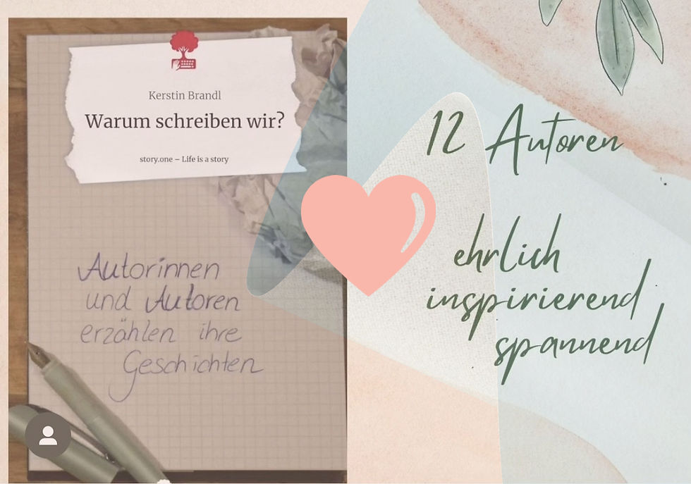 Neuerscheinung, inspirierende Geschichten von 12 Autoren.  