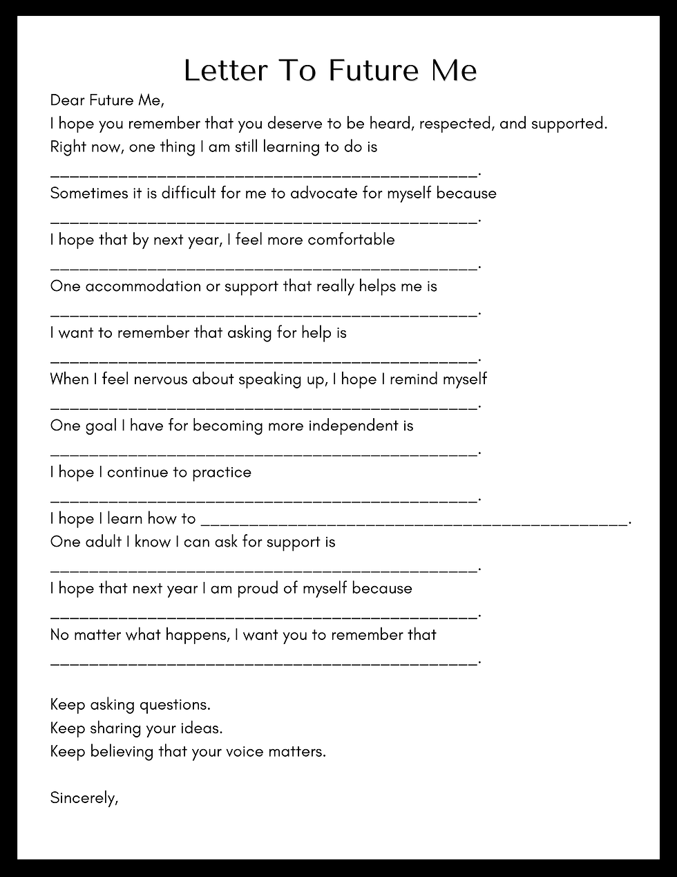Thumbnail: Self-Advocacy Toolkit