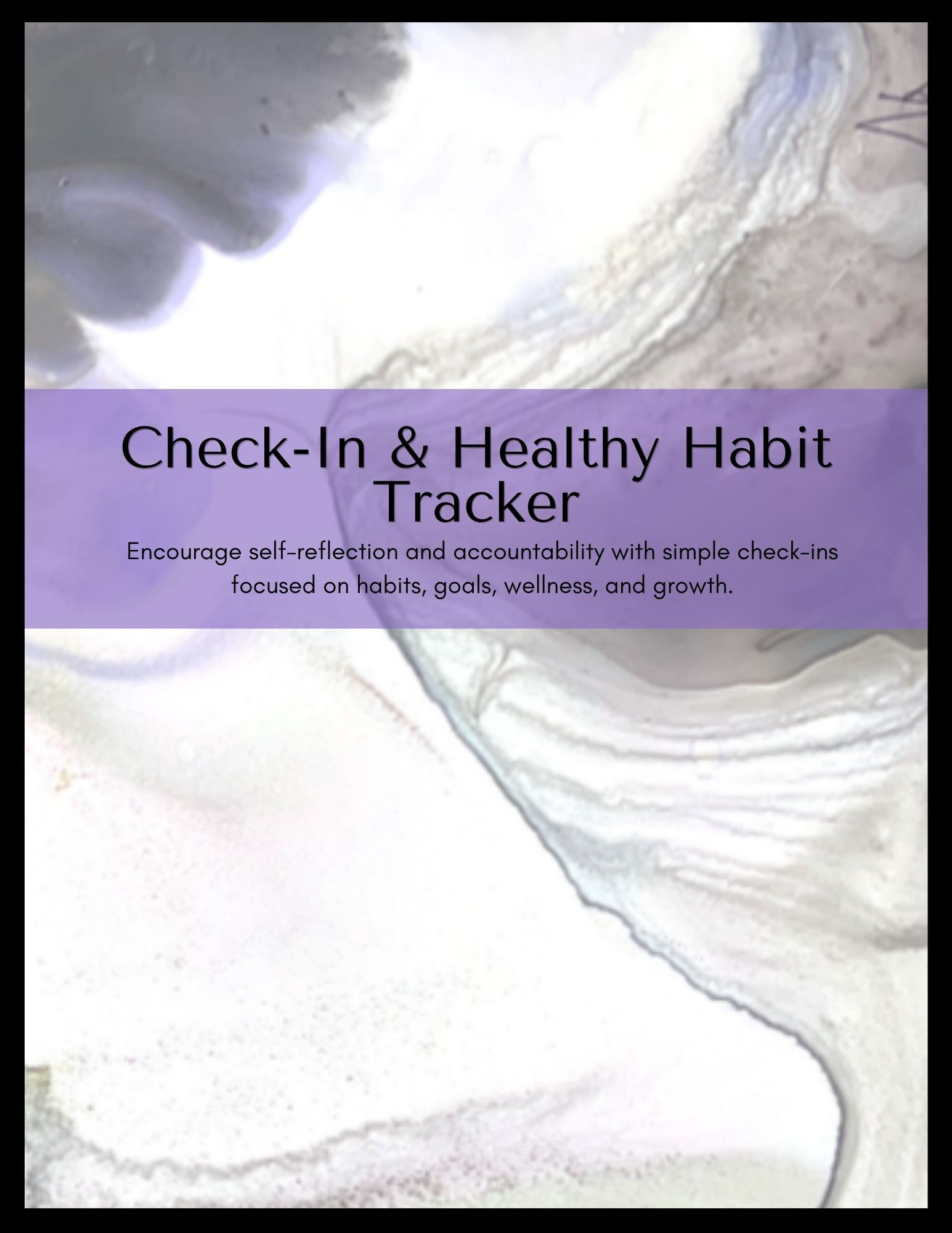 Check-In & Healthy Habit Tracker