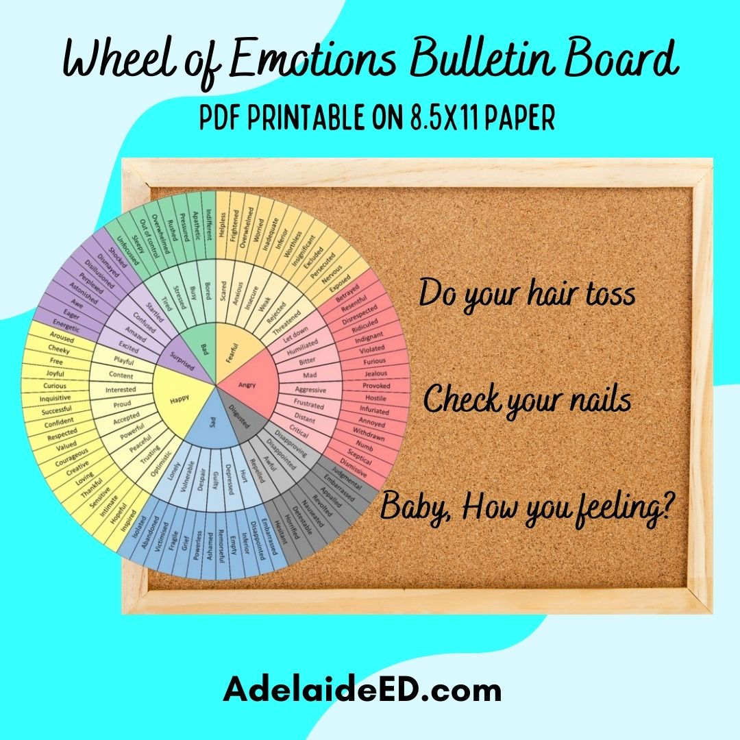 Classroom Emotional Spectrum Board