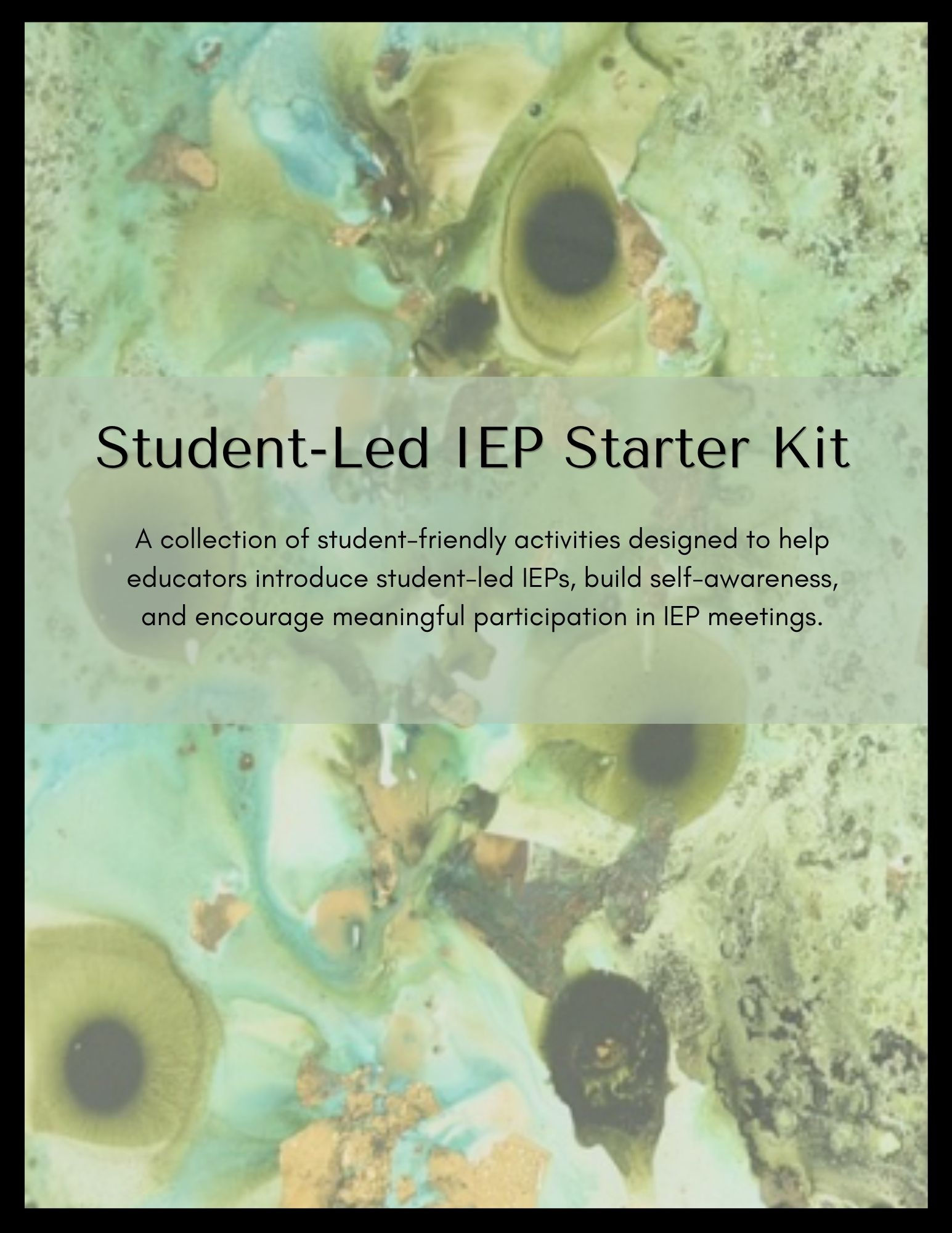 Student-Led IEP Starter Kit (FREE)