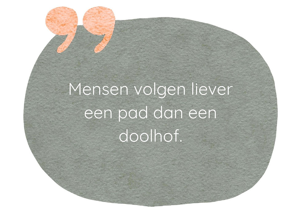 Websitebezoekers willen duidelijkheid en richting