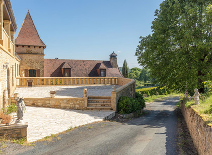 Terrasse extérieure le Domaine du Terroir pour convives et collaborateurs