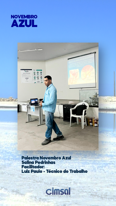 Novembro Azul na Cimsal: Palestras de Conscientização em Saúde Masculina!