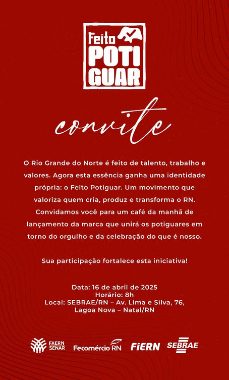 CIMSAL participa do lançamento da marca Feito Potiguar