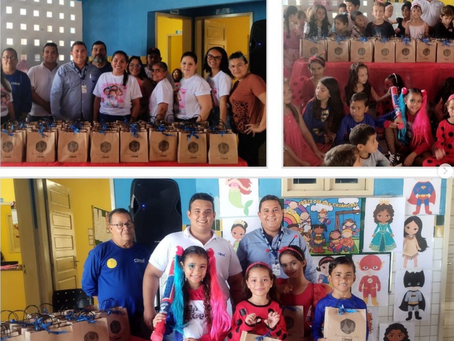 Dia das Crianças na Comunidade de Piquiri com a Cimsal