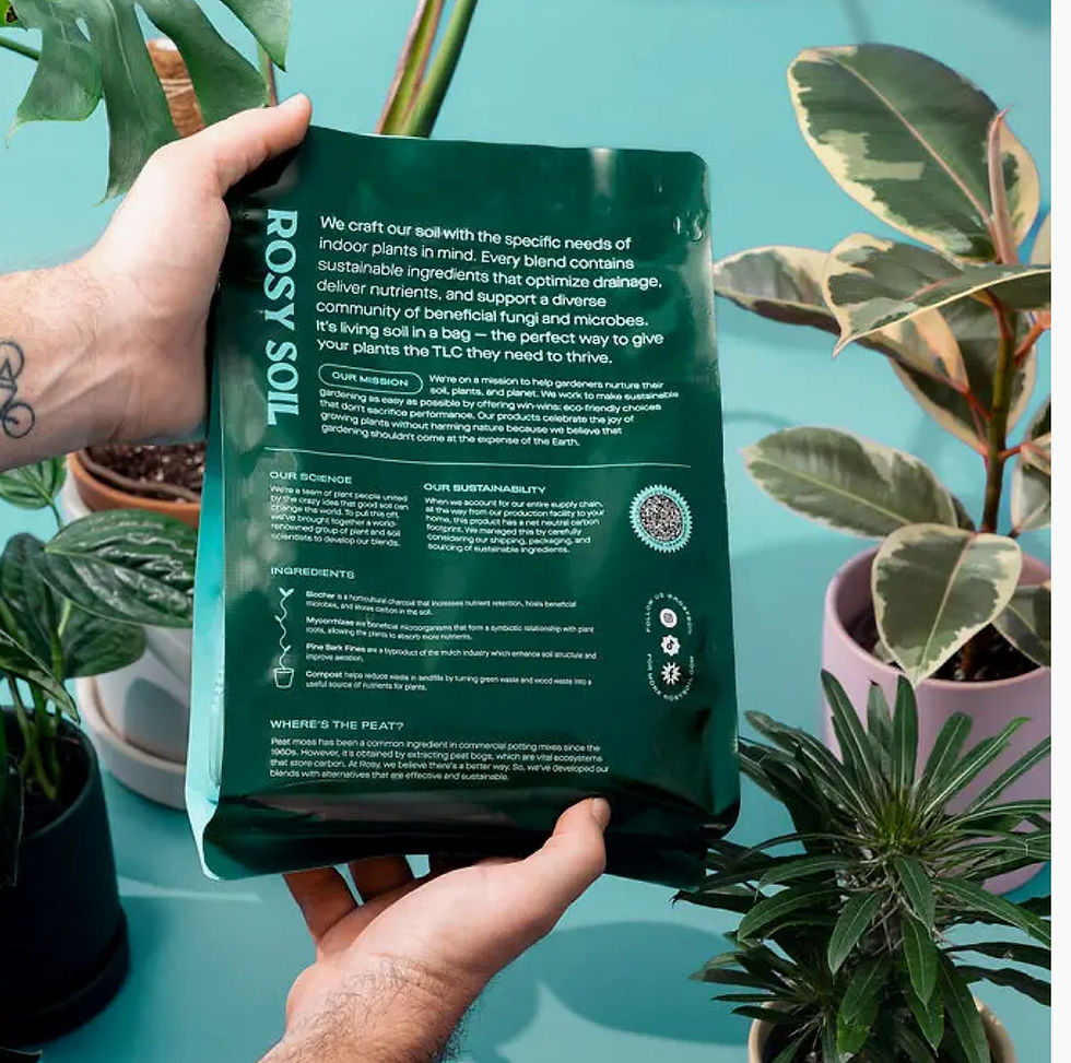 Thumbnail: 4qt Organic Potting Soil Mix, Indoor, Houseplant & Herbs