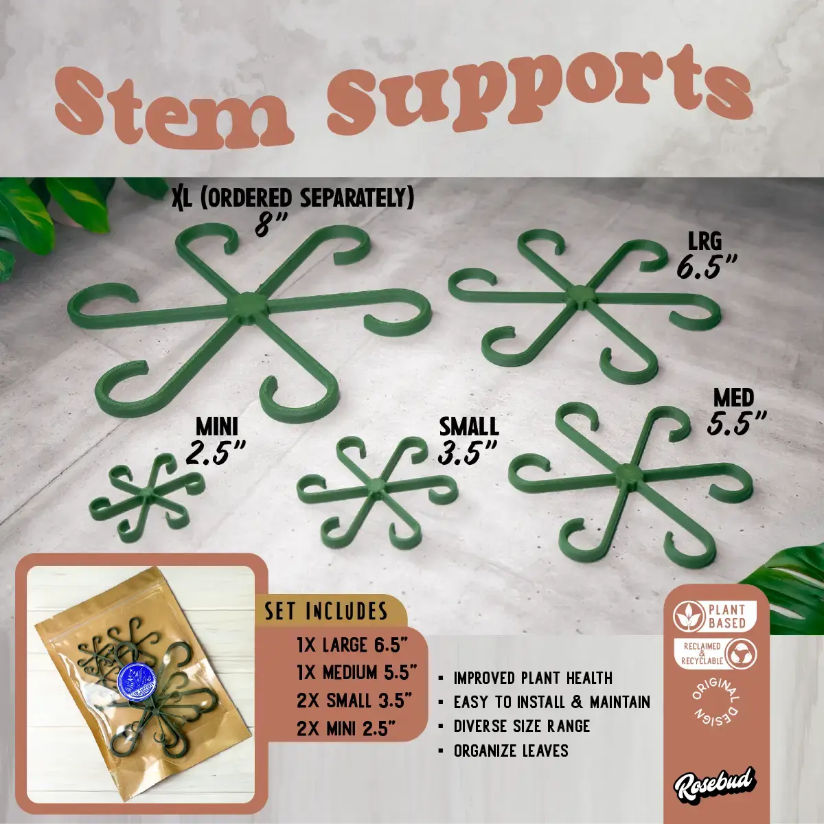 Houseplant Stem Support
