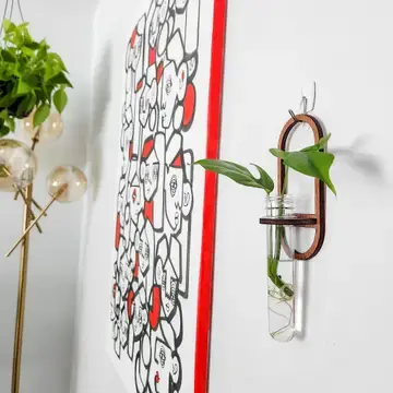 Thumbnail: Wall Hanging Propagation Station - Oval Test Tube Holder