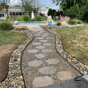 Stepping Stone Walkway