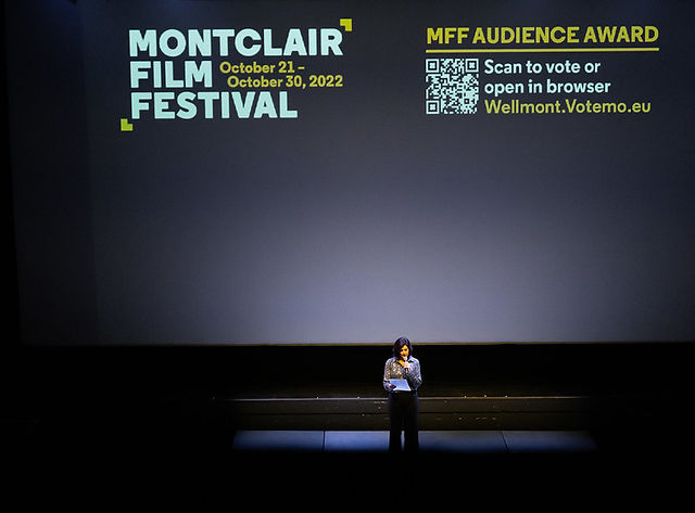 Montclair Film Festival Audience Award promotional slide