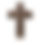 Thumbnail: Wooden Wall Cross with "The Lord's Prayer" - Religious Wall Hanging.