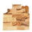 Thumbnail: Nativity set with Bark Roof, Made in the Holy Land for Home Décor.