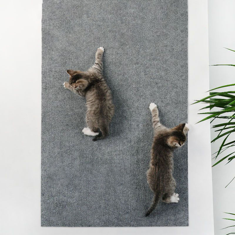 Thumbnail: Self-Adhesive Cat Scratching Mat Trimmable Cat Carpet Cat Scratching Carpet Corn
