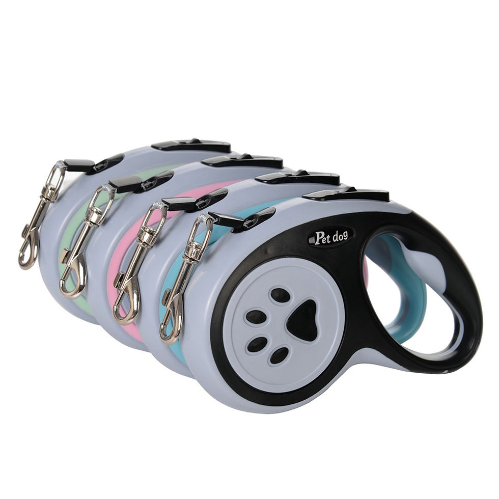 Thumbnail: 3m 5m Paw Dog Leash For Small Medium Large Dogs Outdoor Lead Walking Puppy Stron