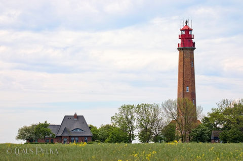 Foto | Bild: Der Leuchtturm Flügge auf Fehmarn.
Format: JPG | 6659 x 4437 px