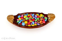 Foto | Bild: Süßigkeiten | bunte Schokolinsen in einer Schüssel auf weißem Hintergrund.
Format: JPG | 8000 x 5333 px