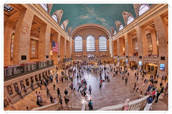 Bildgröße: 8542 x 5694 px
Foto: New York - das Grand Central Terminal, der berühmte Bahnhof mit seiner imposanten Fassade und Haupthalle in Manhattan in New York an der Ecke 42nd Street und Park Avenue.