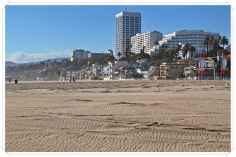 Bildgröße: 5184 x 3456 px
Foto: Kalifornien - der Strand an der Santa Monica Pier in Los Angeles.